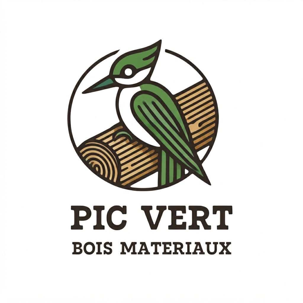 Logo PIC VERT BOIS MATERIAUX
