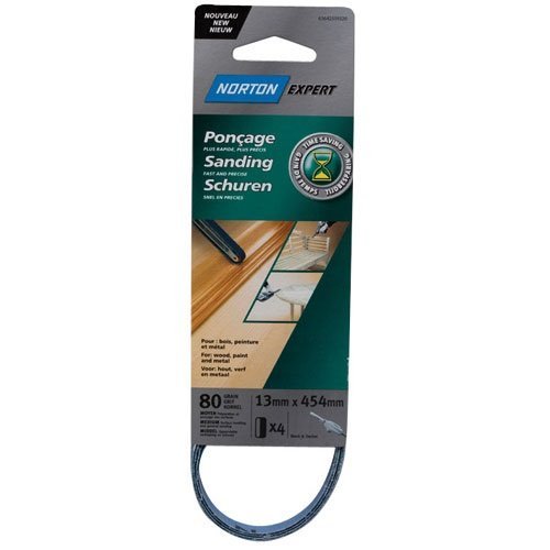 NORTON - Bande lime 13x454 g.80 blue x4 sc