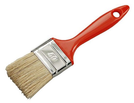 SAVY - Pinceau plat toute peinture largeur 70mm soies pures A