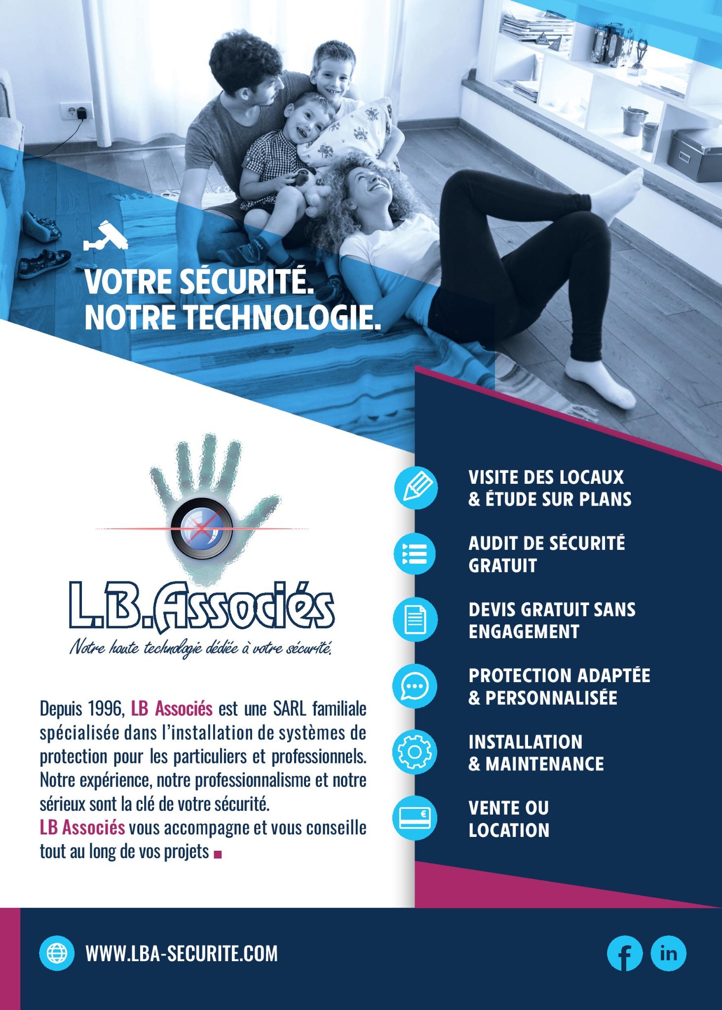 Installation / Dépannage / Conseil - Sécurité des Biens et des Personnes