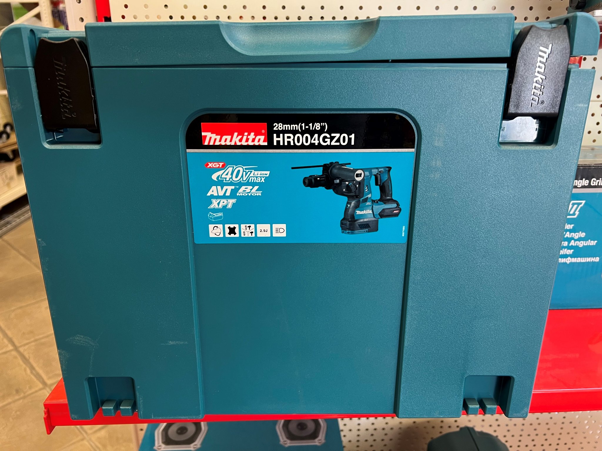 MAKITA FRANCE Perfo-burineur SDS-PLUS XGT 40V HR004GZ01 - Sans batterie ni chargeur