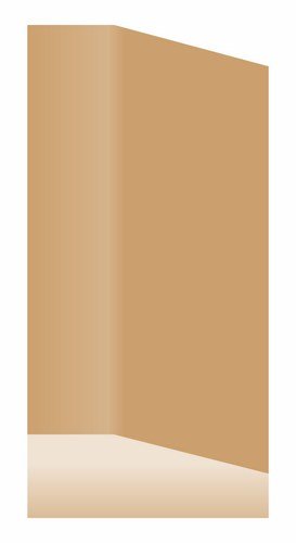SKYLAB - Sabot de Plinthe 49x140x17mm
