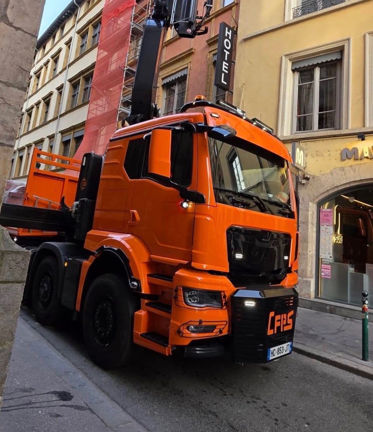 Transport & Levage par Camion-Grue – CFPS