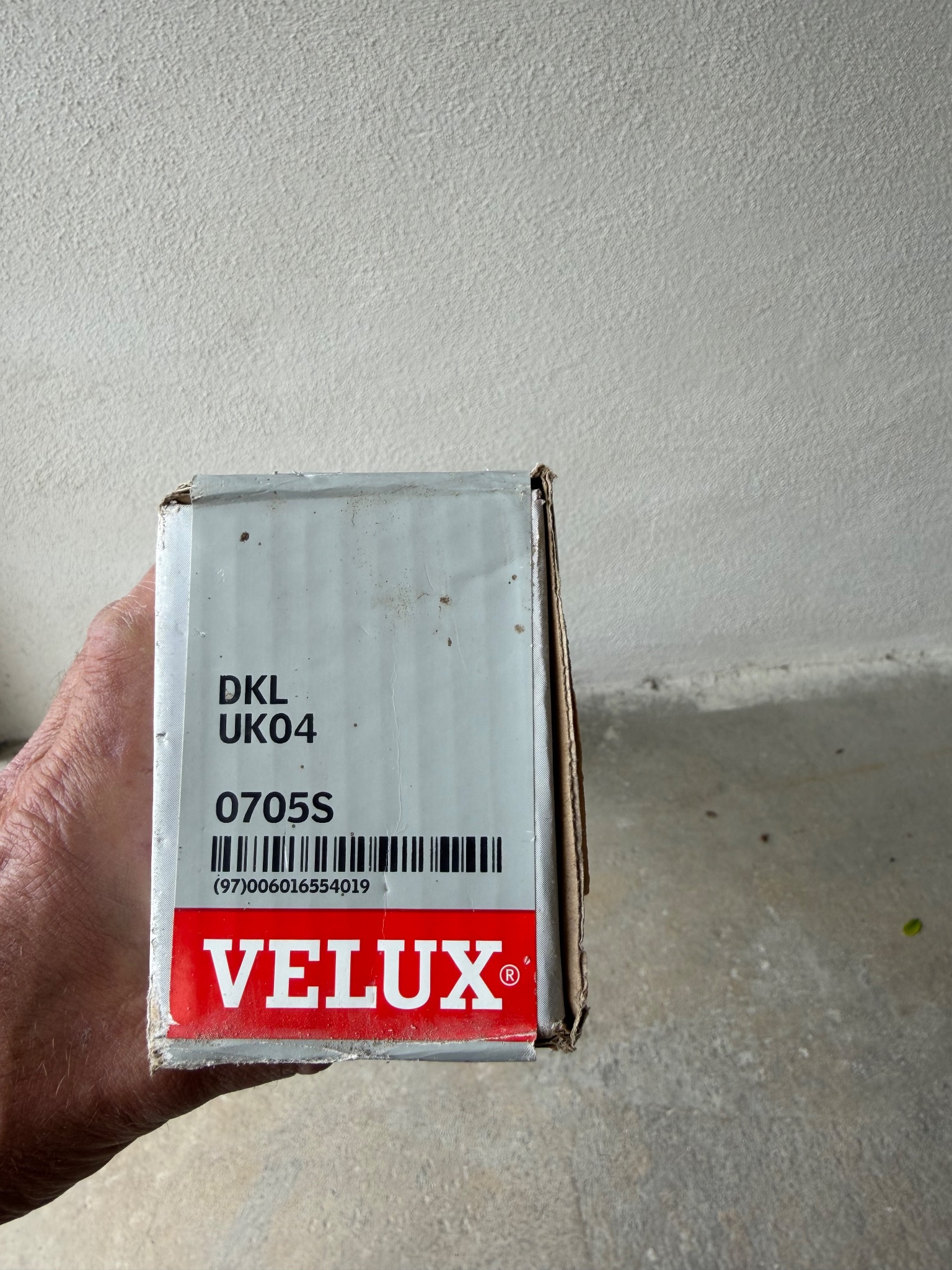 Store occultant VELUX DKL UK04 gris 0705