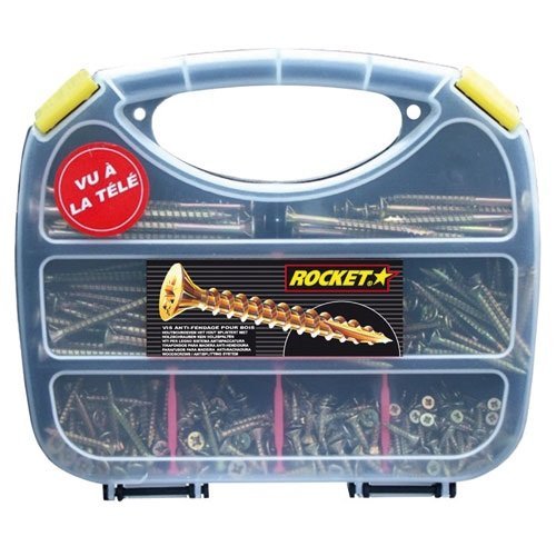 VYNEX - Vis rocket valisette 430 vis