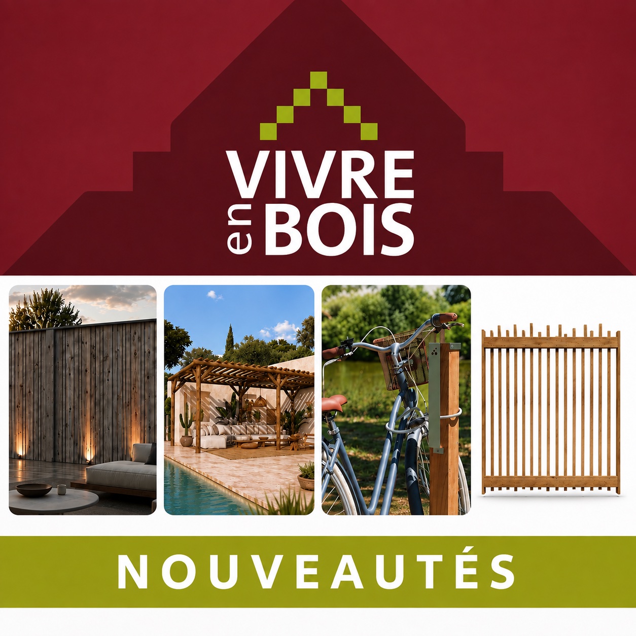 Découvrez nos dernières nouveautés pour aménager vos extérieurs !
