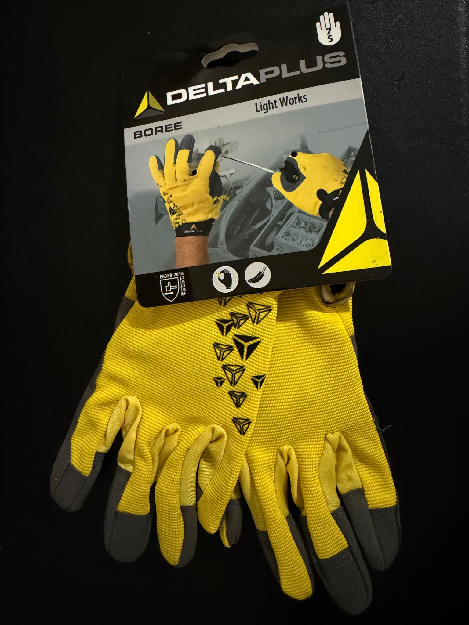 Gants de travaux légers cuir synthétique BOREE VV901 DELTA PLUS