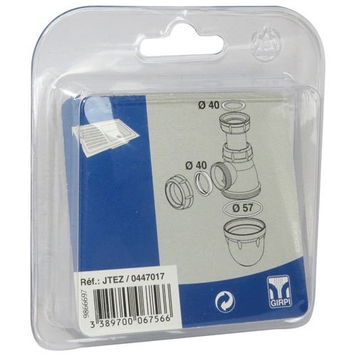 GIRPI - Kit 3 joints siphon évier
